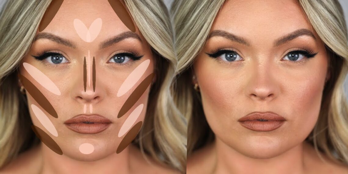 How to contour a round face naturally
