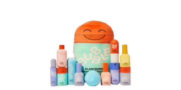 bubble skincare plush