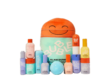 bubble skincare plushie