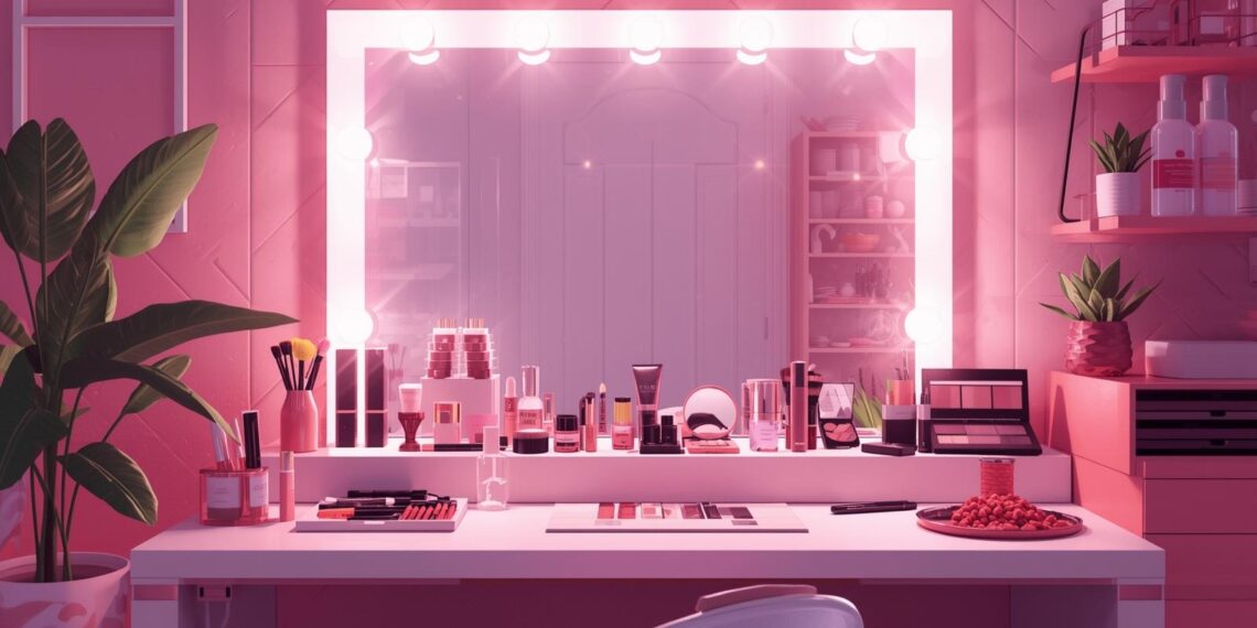 Creating the Perfect Modern Makeup Vanity
