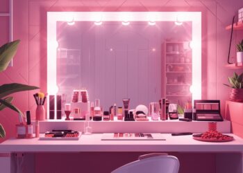 Creating the Perfect Modern Makeup Vanity
