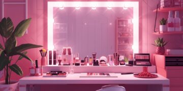 Creating the Perfect Modern Makeup Vanity