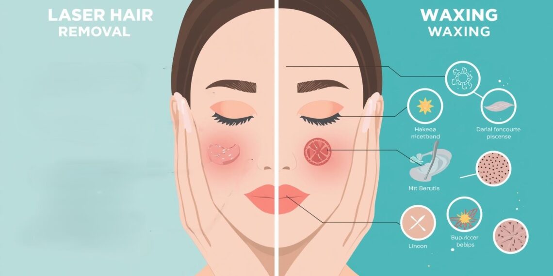 Comparing Laser Hair Removal to Waxing