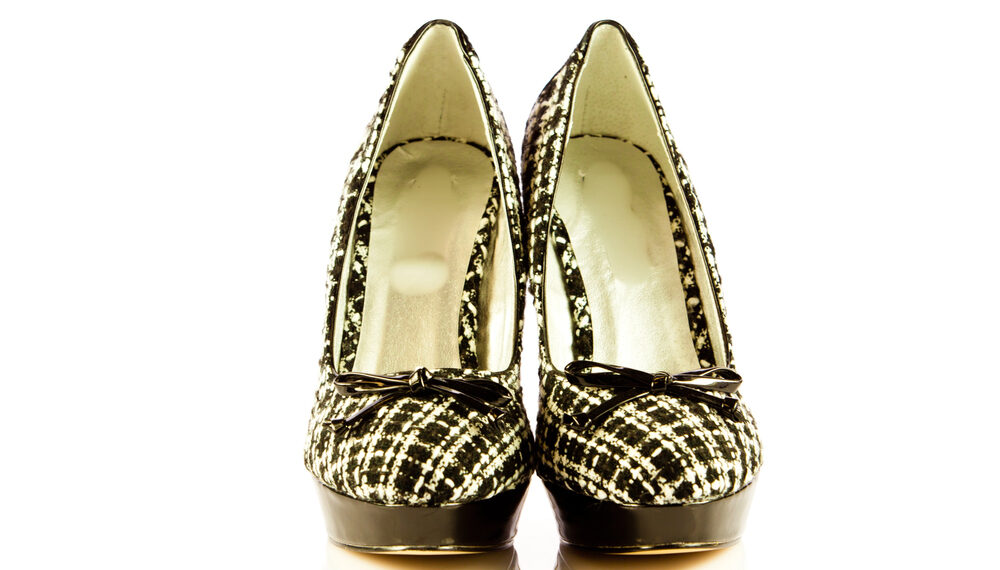 Mesh Kitten Heels: The Shoe That Manages to Be Delicate and Directional at the Same Time